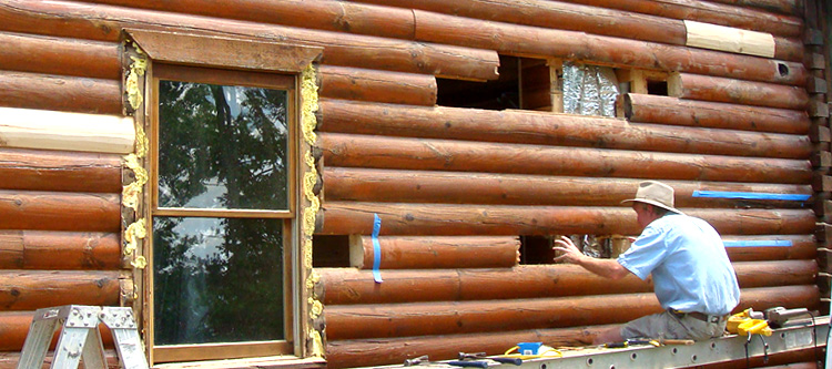 Log Home Repair Valdosta, Georgia